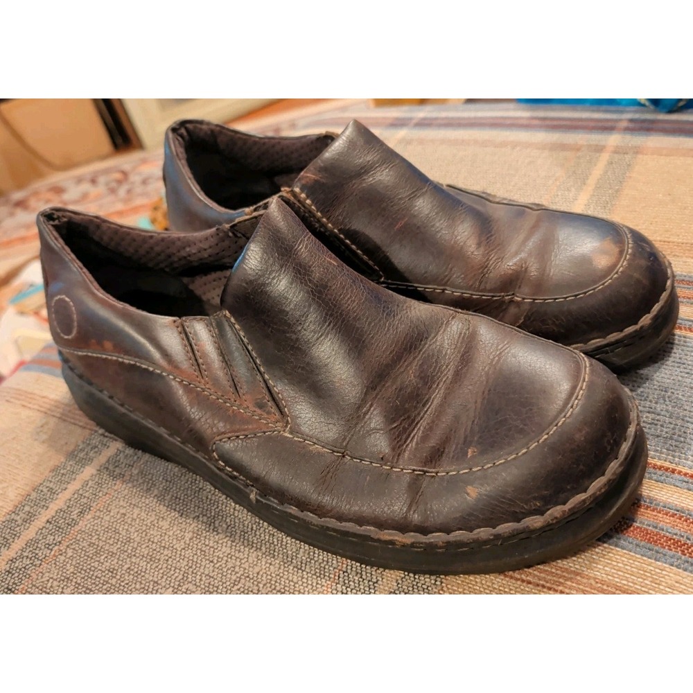 Dr Martens Brown Leather Loafers NEIL Mens Size 13 M Casual Shoes Slip On